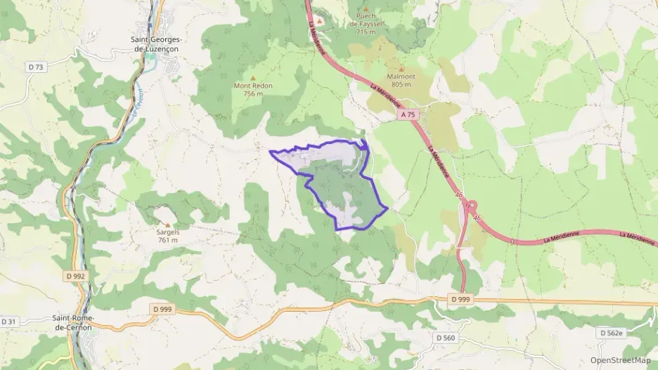 Maison 90 m² quatre pièces à vendre à Saint-Georges-de-Luzençon