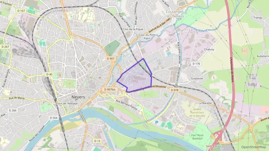 Maison 65 m² trois pièces à vendre à Nevers