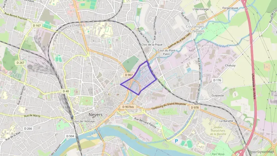 Maison 68 m² quatre pièces à vendre à Nevers Maison 68 m² quatre pièces à vendre à Nevers