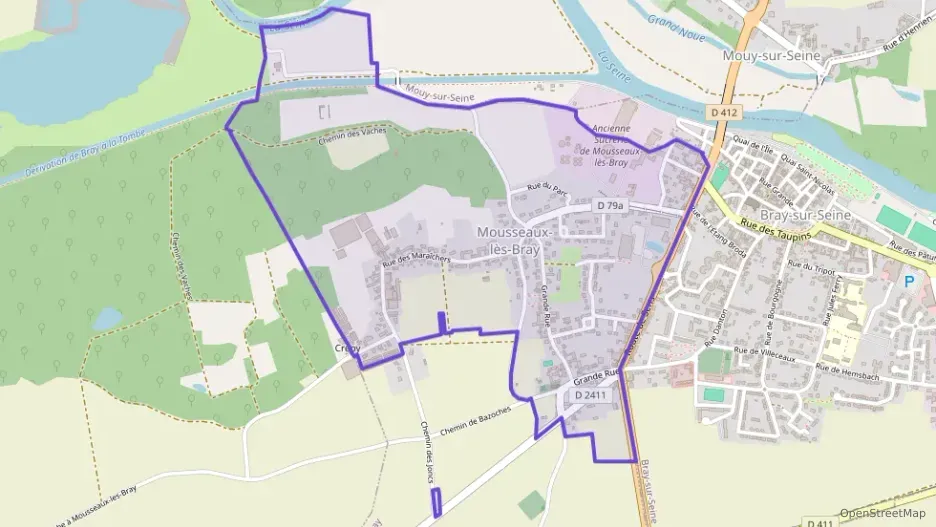 Maison 76 m² trois pièces à vendre à Mousseaux-lès-Bray