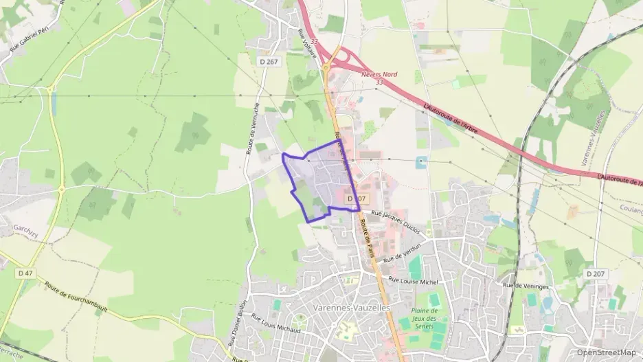 Maison 99 m² quatre pièces à vendre à Varennes-Vauzelles
