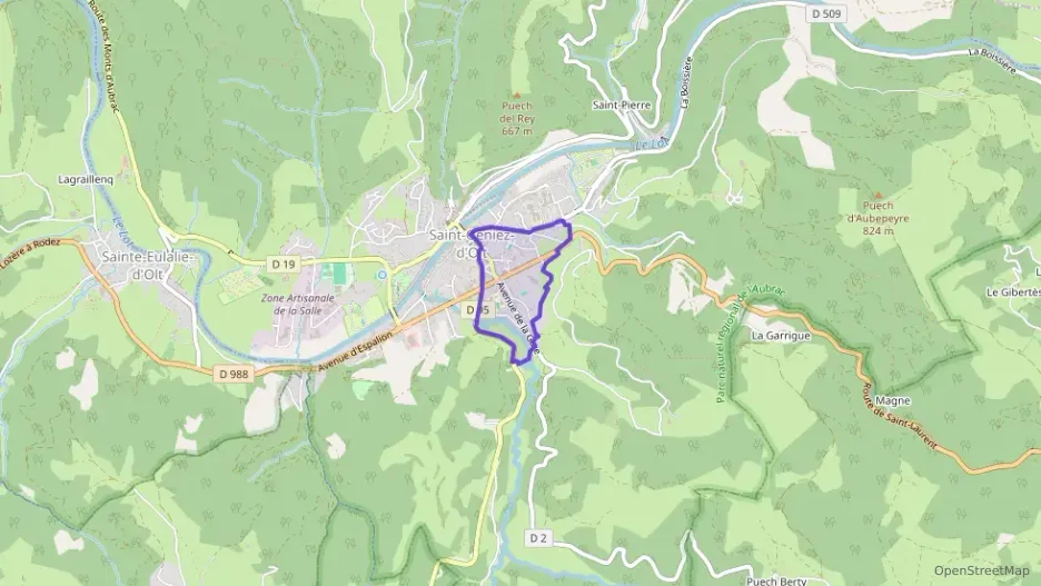 Maison 80 m² quatre pièces à vendre à Saint Geniez d`Olt et d`Aubrac