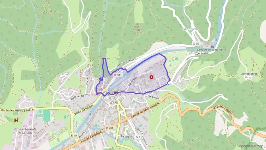 Maison 50 m² trois pièces à vendre à Saint Geniez d`Olt et d`Aubrac Maison 50 m² trois pièces à vendre à Saint Geniez d`Olt et d`Aubrac