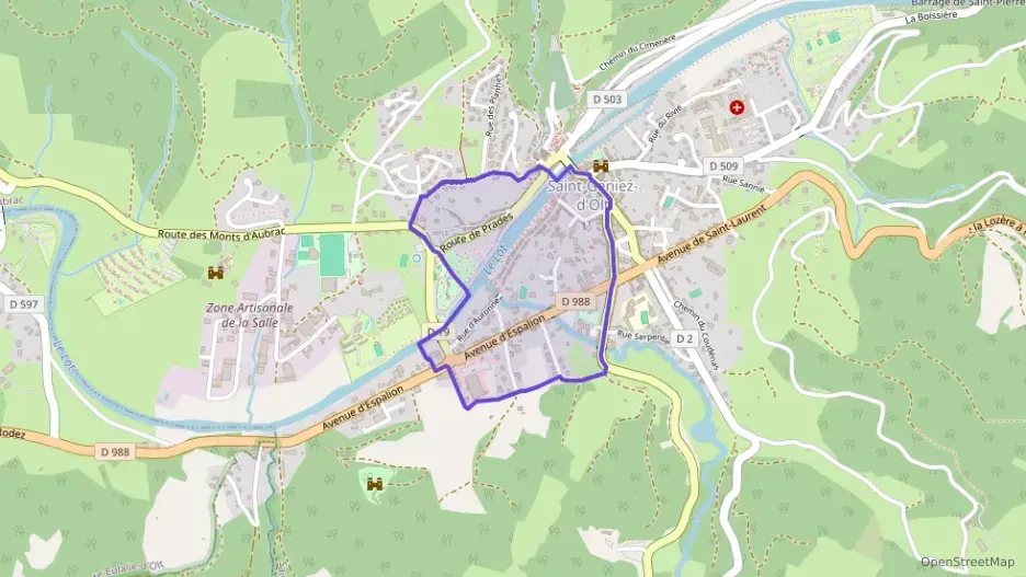 Maison 100 m² quatre pièces à vendre à Saint Geniez d`Olt et d`Aubrac