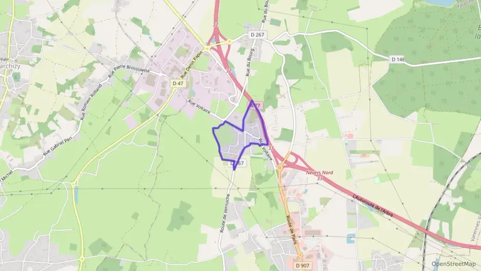 Maison 95 m² six pièces à vendre à Varennes-Vauzelles