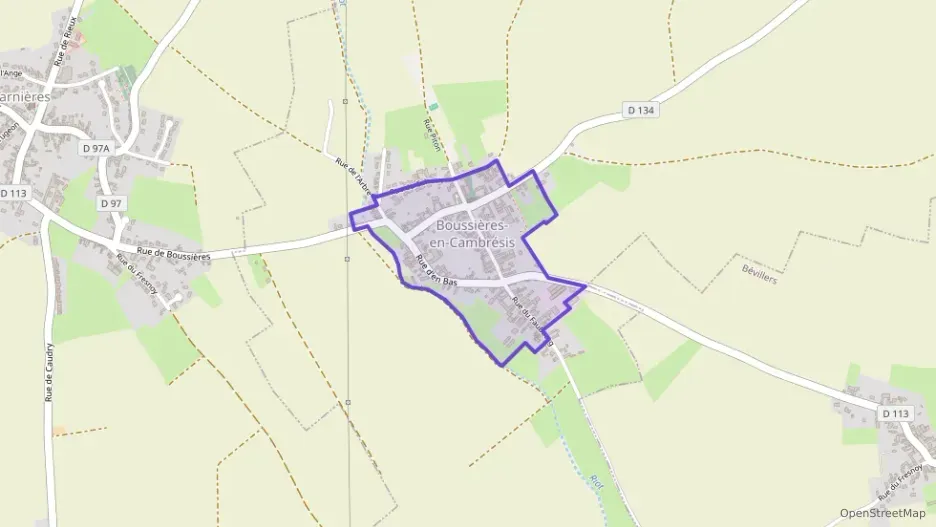 Maison 121 m² cinq pièces à vendre à Boussières-en-Cambrésis