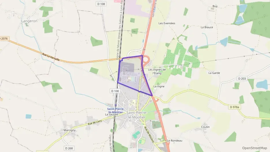 Maison 90 m² quatre pièces à vendre à Saint-Pierre-le-Moûtier