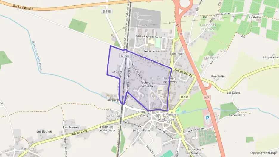 Maison 73 m² trois pièces à vendre à Saint-Pierre-le-Moûtier