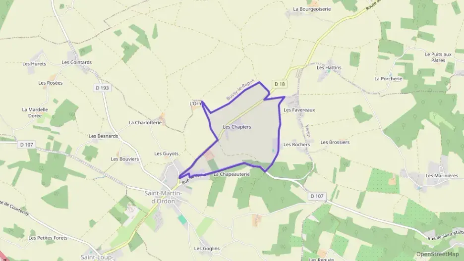 Maison 65 m² trois pièces à vendre à Saint-Martin-d`Ordon