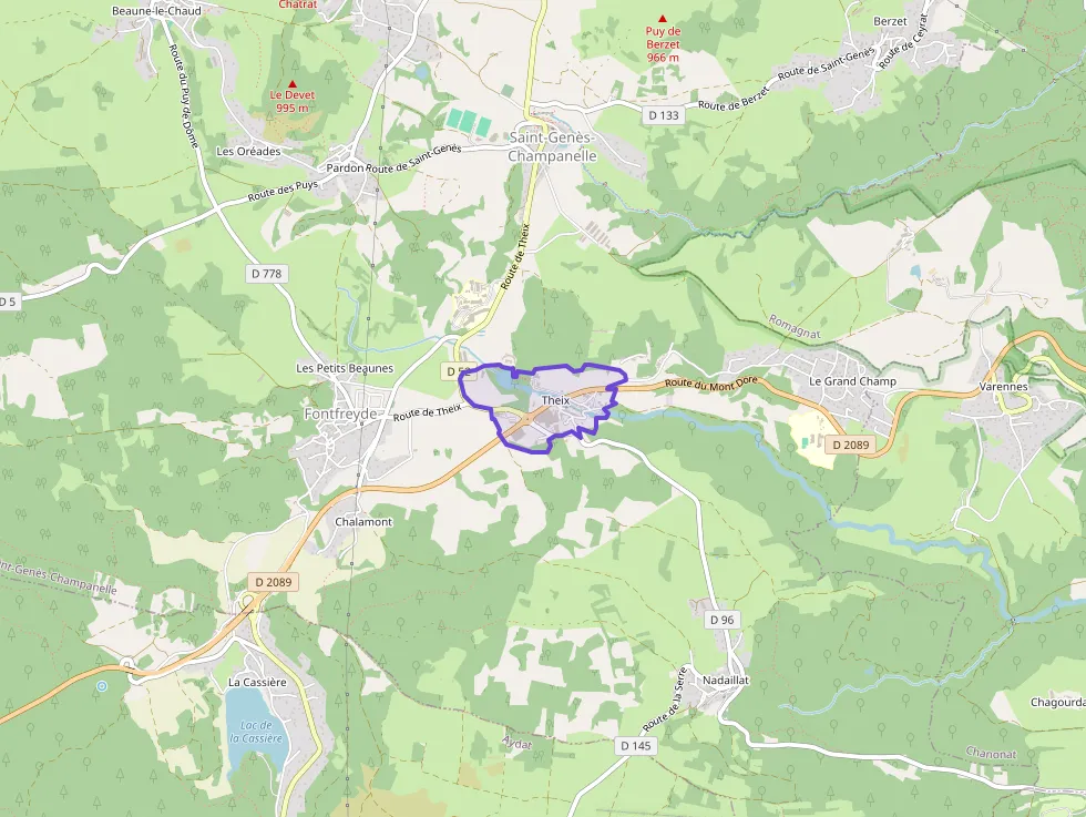 Maison 50 m² deux pieces à vendre à Saint-Genès-Champanelle