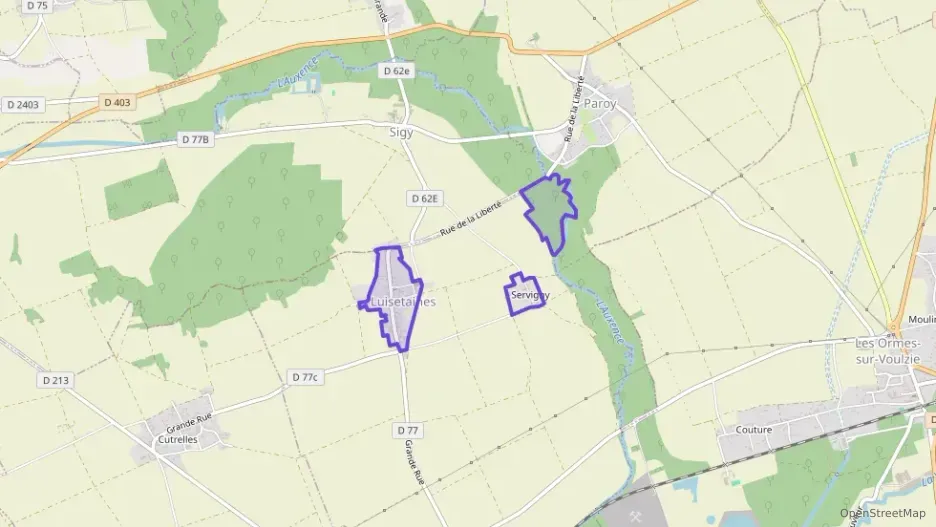 Maison 130 m² quatre pièces à vendre à Luisetaines Maison 130 m² quatre pièces à vendre à Luisetaines