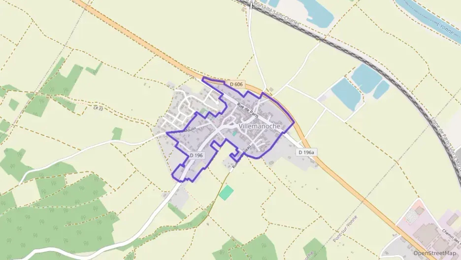 Maison 91 m² trois pièces à vendre à Villemanoche Maison 91 m² trois pièces à vendre à Villemanoche