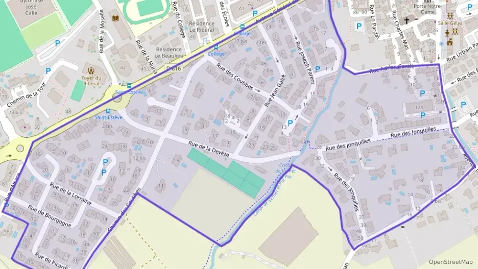 Maison 90 m² quatre pièces à vendre à Saint-Estève
