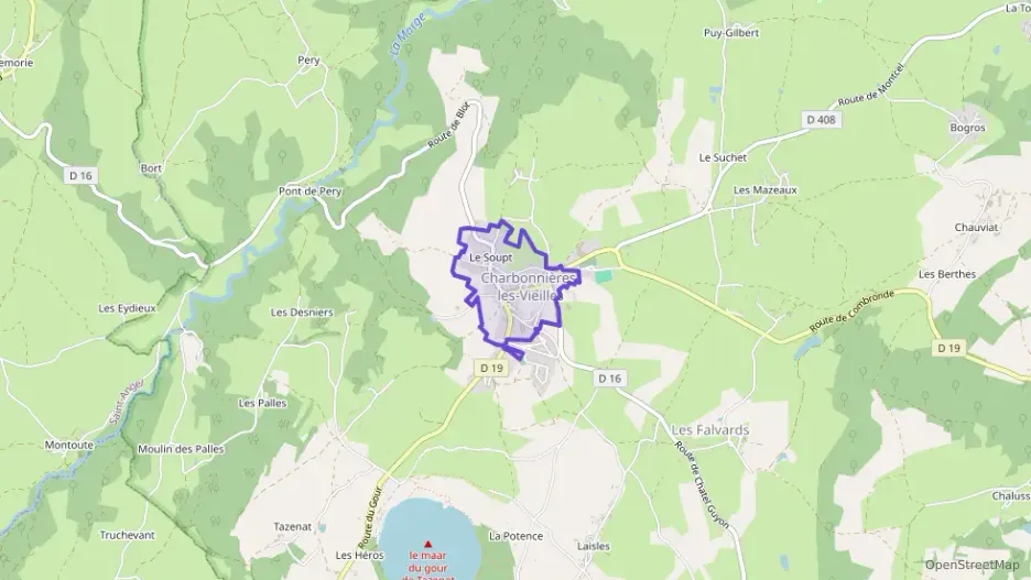 Maison 90 m² quatre pièces à vendre à Charbonnières-les-Vieilles Maison 90 m² quatre pièces à vendre à Charbonnières-les-Vieilles