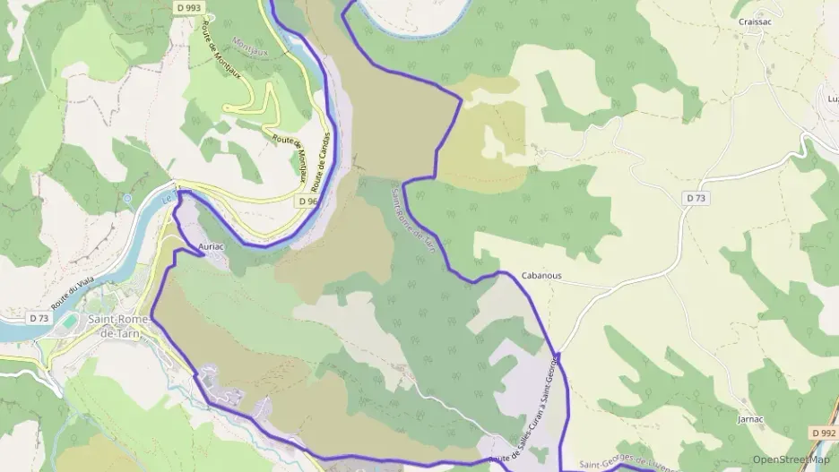 Maison 124 m² quatre pièces à vendre à Saint-Rome-de-Tarn