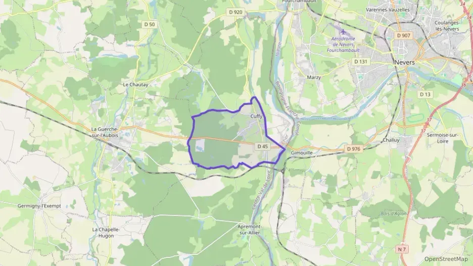 Maison 90 m² quatre pièces à vendre à Cuffy