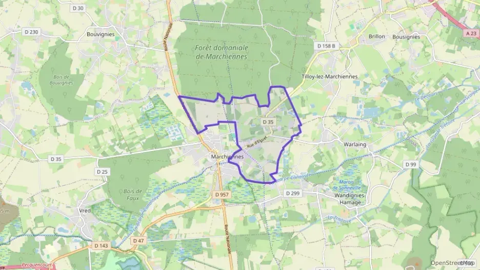 Maison 106 m² quatre pièces à vendre à Marchiennes Maison 106 m² quatre pièces à vendre à Marchiennes