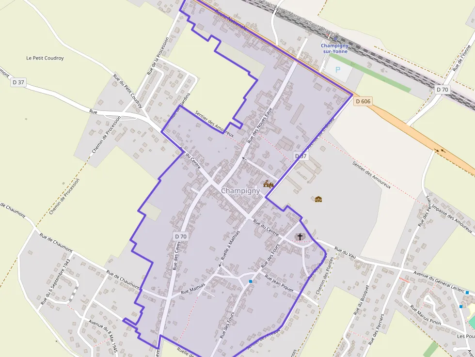 Maison 90 m² quatre pièces à vendre à Champigny