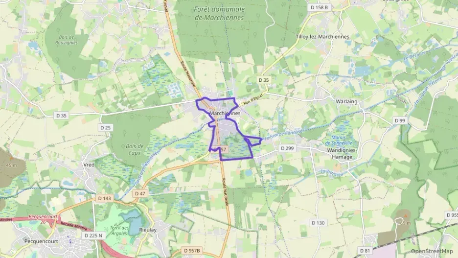 Maison 88 m² quatre pièces à vendre à Marchiennes