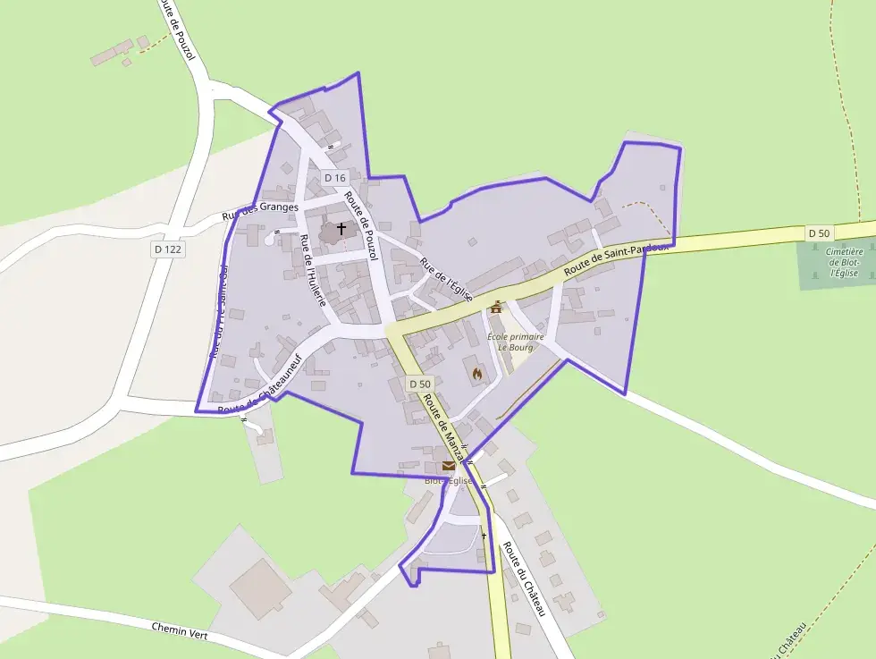 Maison 124 m² quatre pièces à vendre à Blot-l`Église