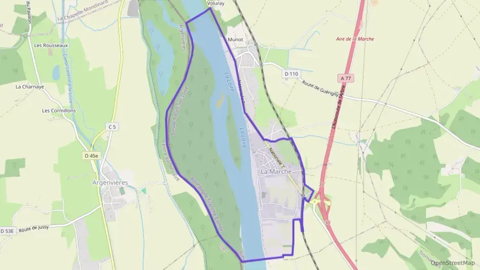 Maison 75 m² trois pièces à vendre à La Marche Maison 75 m² trois pièces à vendre à La Marche