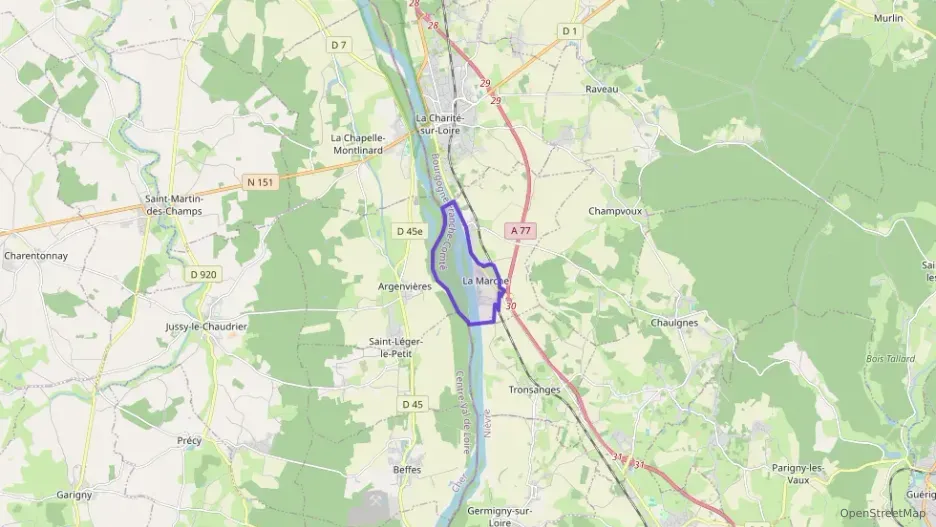 Maison 75 m² trois pièces à vendre à La Marche Maison 75 m² trois pièces à vendre à La Marche