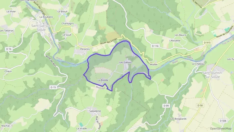 Maison 80 m² cinq pièces à vendre à Saint-Quintin-sur-Sioule Maison 80 m² cinq pièces à vendre à Saint-Quintin-sur-Sioule