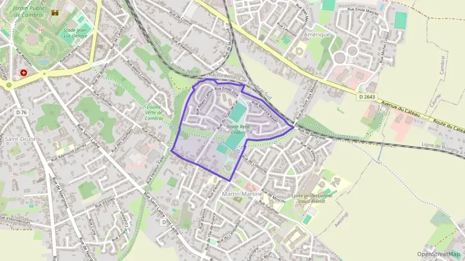 Maison 103 m² six pièces à vendre à Cambrai