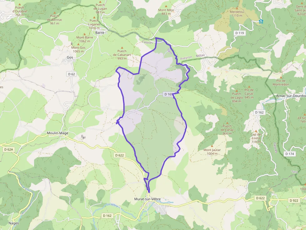 Maison 99 m² quatre pièces à vendre à Murat-sur-Vèbre