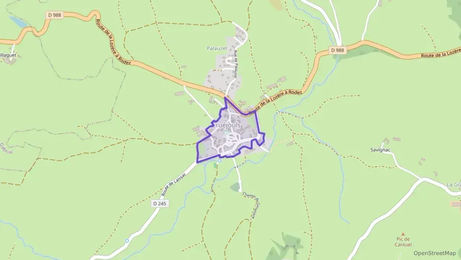 Maison 56 m² trois pièces à vendre à Palmas d`Aveyron Maison 56 m² trois pièces à vendre à Palmas d`Aveyron