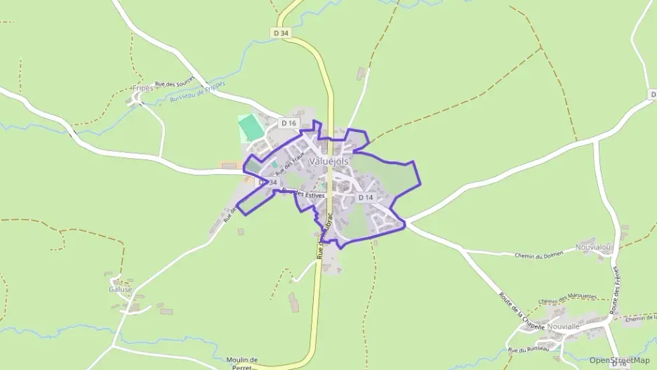 Maison 85 m² cinq pièces à vendre à Valuéjols Maison 85 m² cinq pièces à vendre à Valuéjols