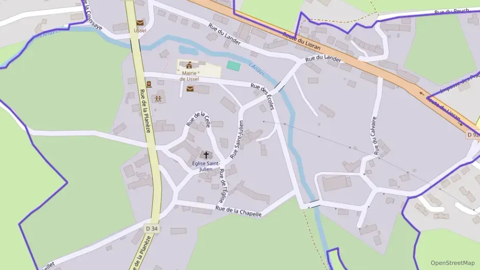 Maison 120 m² trois pièces à vendre à Ussel Maison 120 m² trois pièces à vendre à Ussel