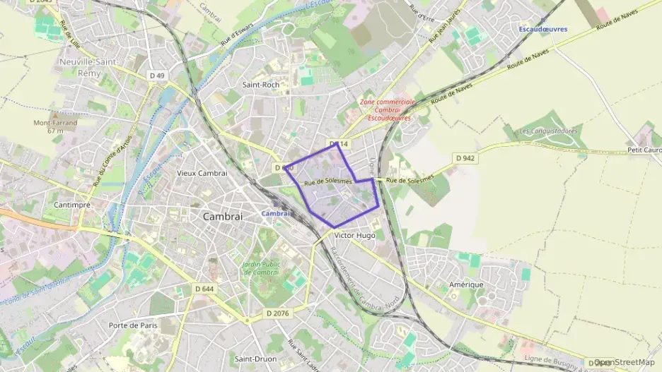 Maison 80 m² trois pièces à vendre à Cambrai