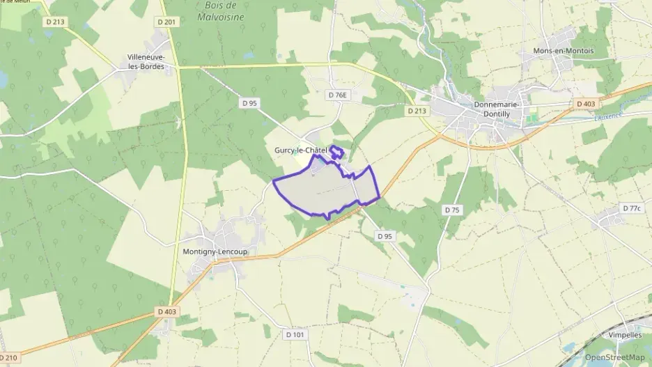 Maison 134 m² cinq pièces à vendre à Gurcy-le-Châtel Maison 134 m² cinq pièces à vendre à Gurcy-le-Châtel