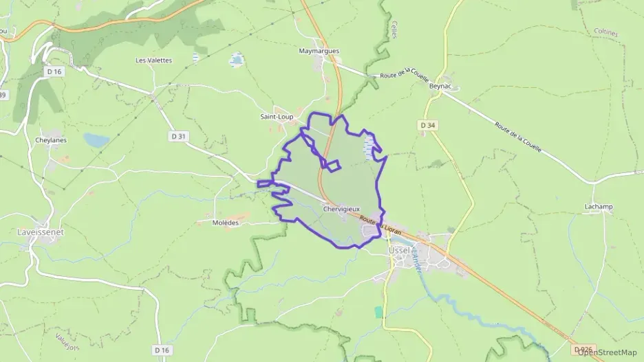 Maison 50 m² deux pieces à vendre à Ussel Maison 50 m² deux pieces à vendre à Ussel