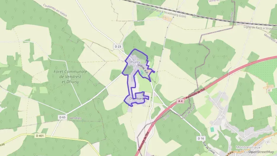 Maison 65 m² trois pièces à vendre à Dhuisy