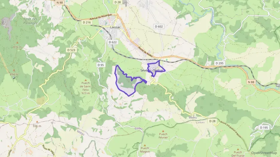 Maison 52 m² trois pièces à vendre à Laissac-Sévérac l`Église