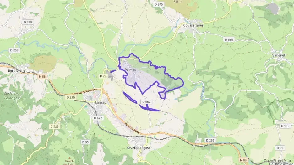 Maison 49 m² deux pieces à vendre à Palmas d`Aveyron