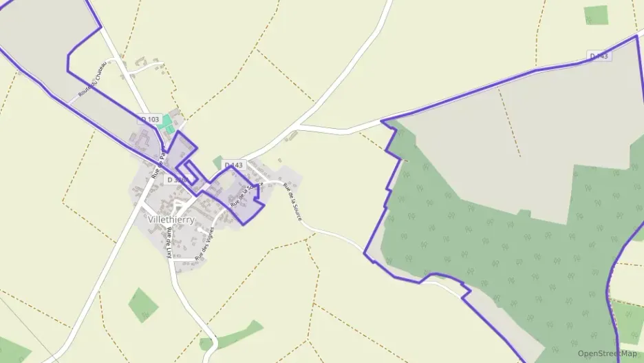 Maison 76 m² trois pièces à vendre à Villethierry Maison 76 m² trois pièces à vendre à Villethierry