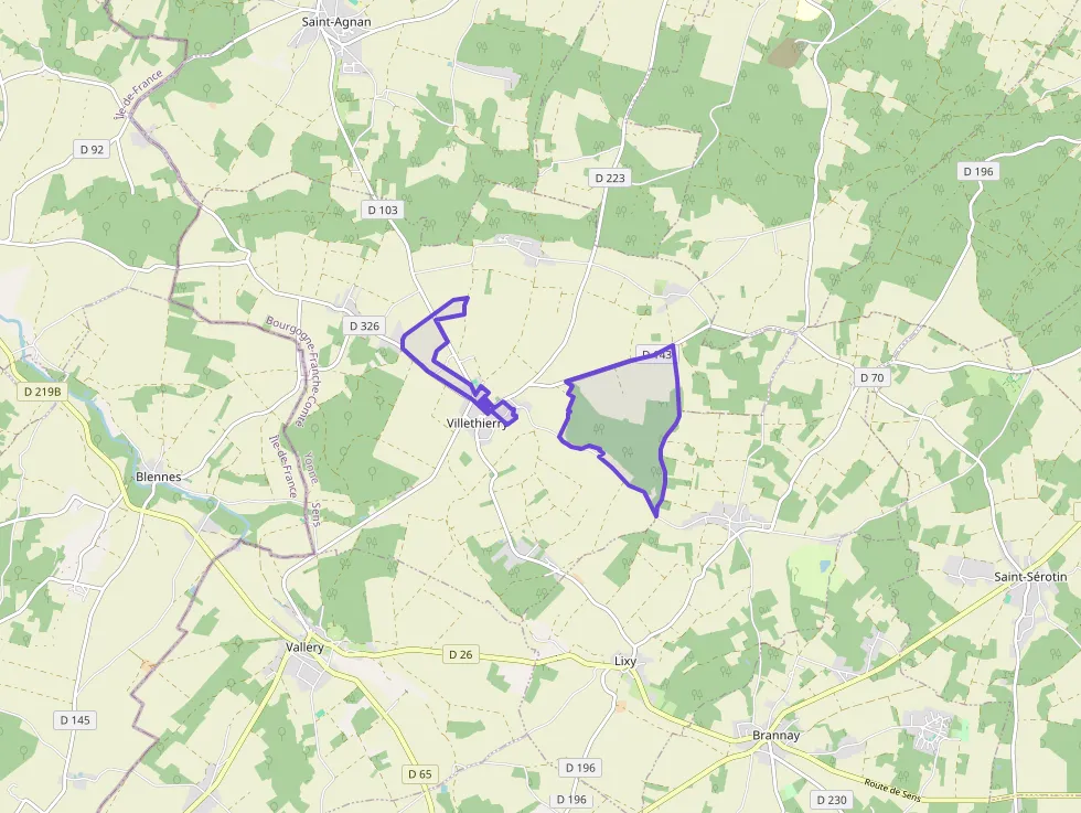 Maison 76 m² trois pièces à vendre à Villethierry