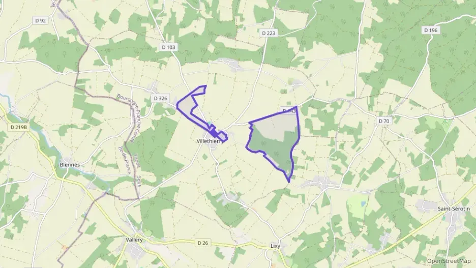 Maison 76 m² trois pièces à vendre à Villethierry Maison 76 m² trois pièces à vendre à Villethierry