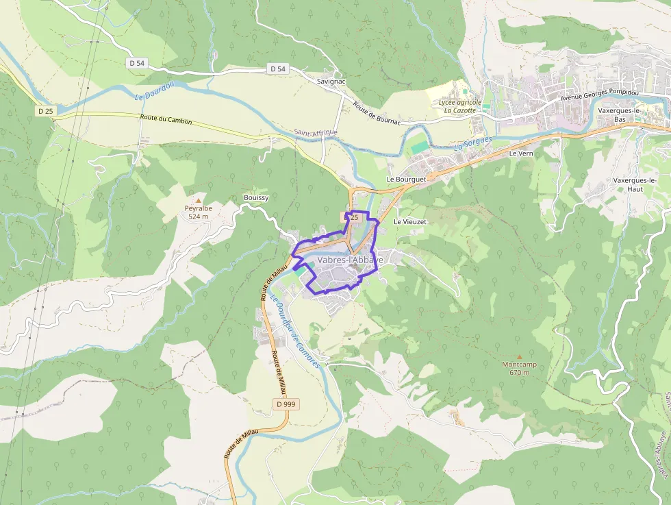 Maison 106 m² quatre pièces à vendre à Vabres-l`Abbaye