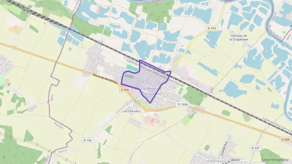 Maison 100 m² cinq pièces à vendre à Villeneuve-la-Guyard