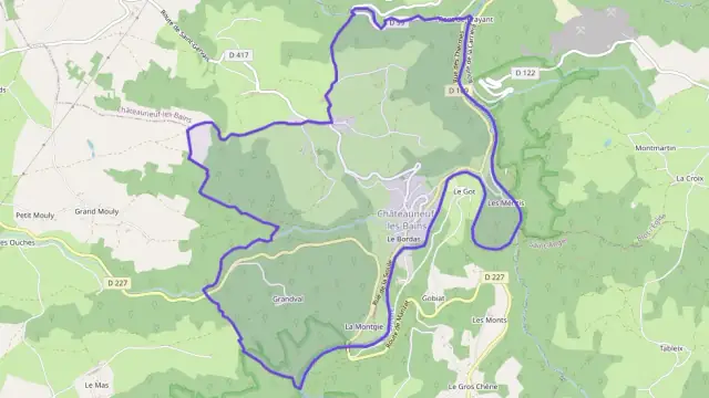 Maison 114 m² quatre pièces à vendre à Châteauneuf-les-Bains