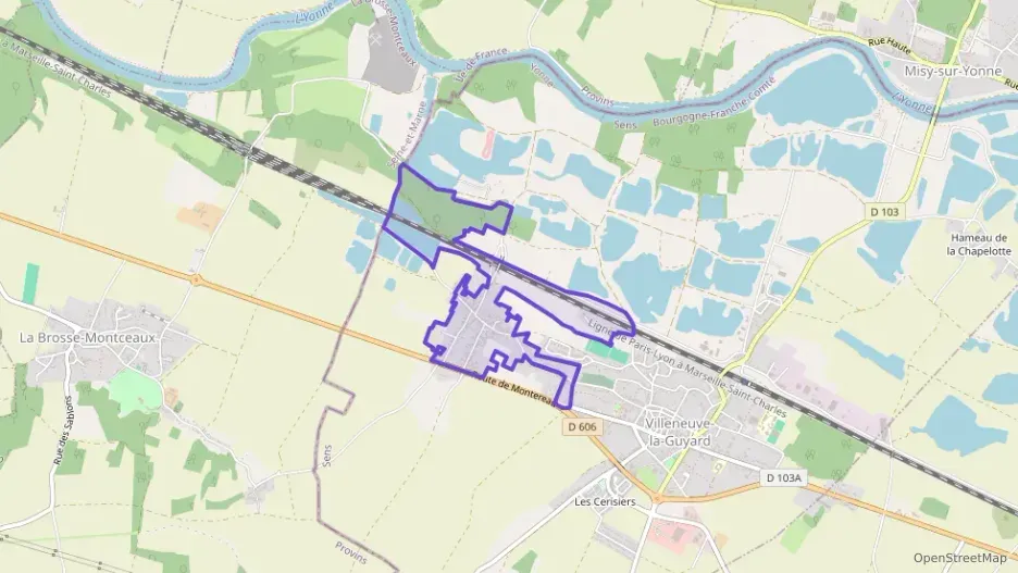 Maison 78 m² trois pièces à vendre à Villeneuve-la-Guyard