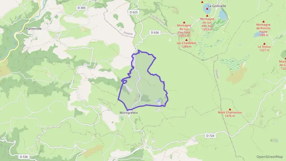 Maison 106 m² trois pièces à vendre à Montgreleix