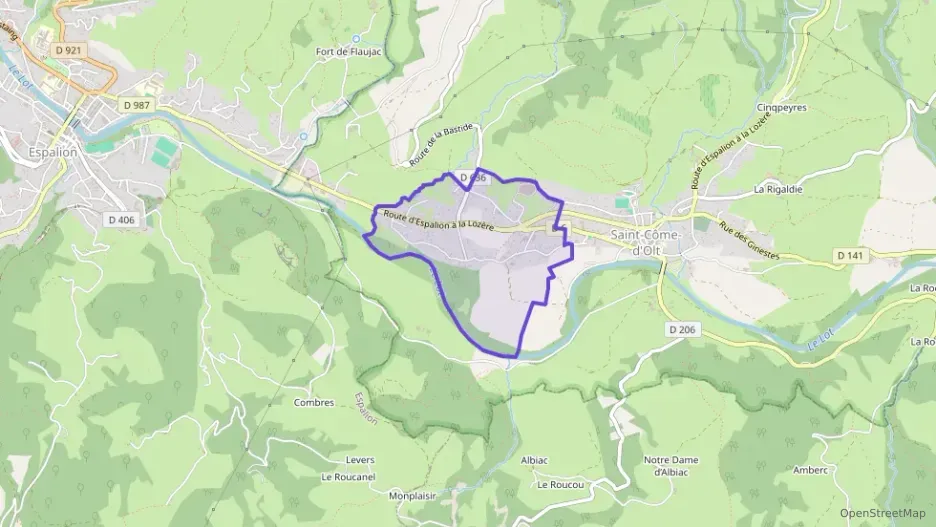 Maison 87 m² cinq pièces à vendre à Saint-Côme-d`Olt