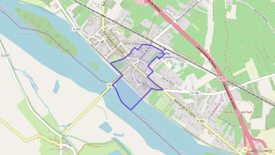 Maison 100 m² quatre pièces à vendre à Pouilly-sur-Loire