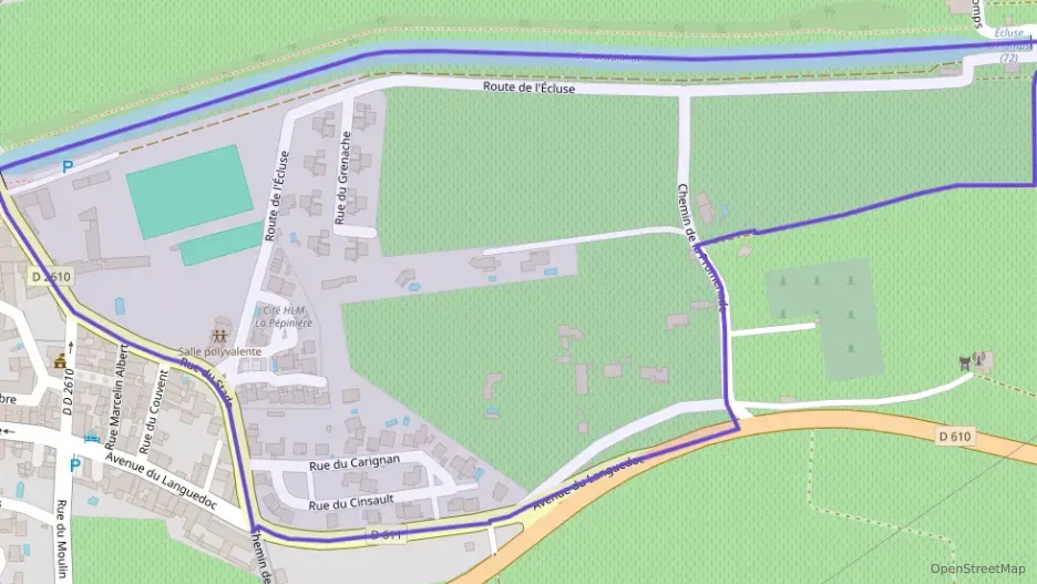 Maison 93 m² cinq pièces à vendre à Homps Maison 93 m² cinq pièces à vendre à Homps