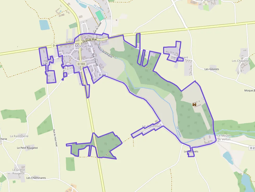 Maison 113 m² quatre pièces à vendre à Montacher-Villegardin